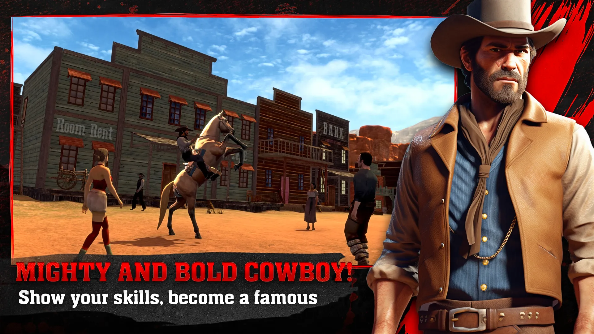 Guns and Cowboys: Western Game | Indus Appstore | Screenshot