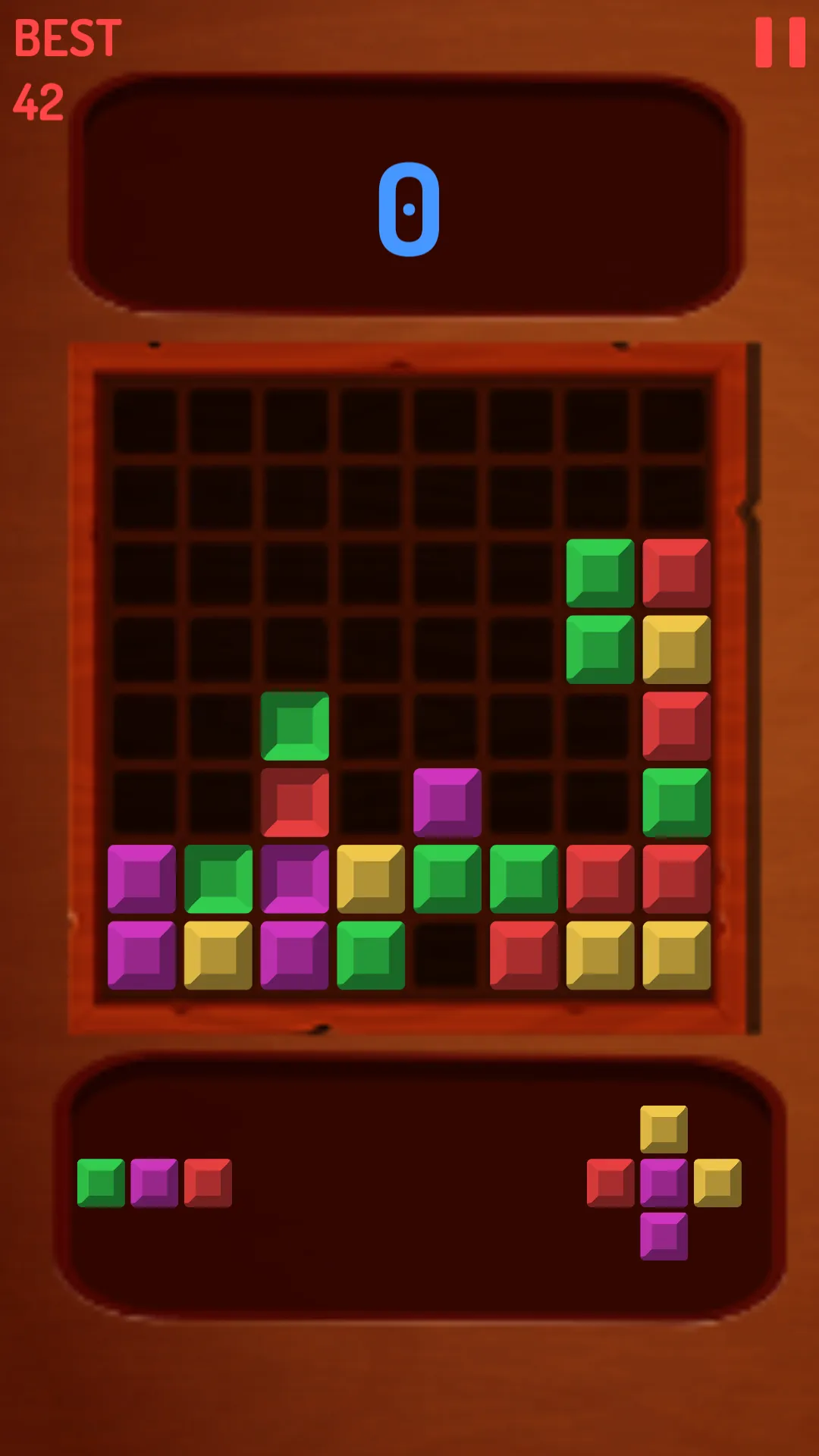 Wooden Block Puzzle - Classic  | Indus Appstore | Screenshot