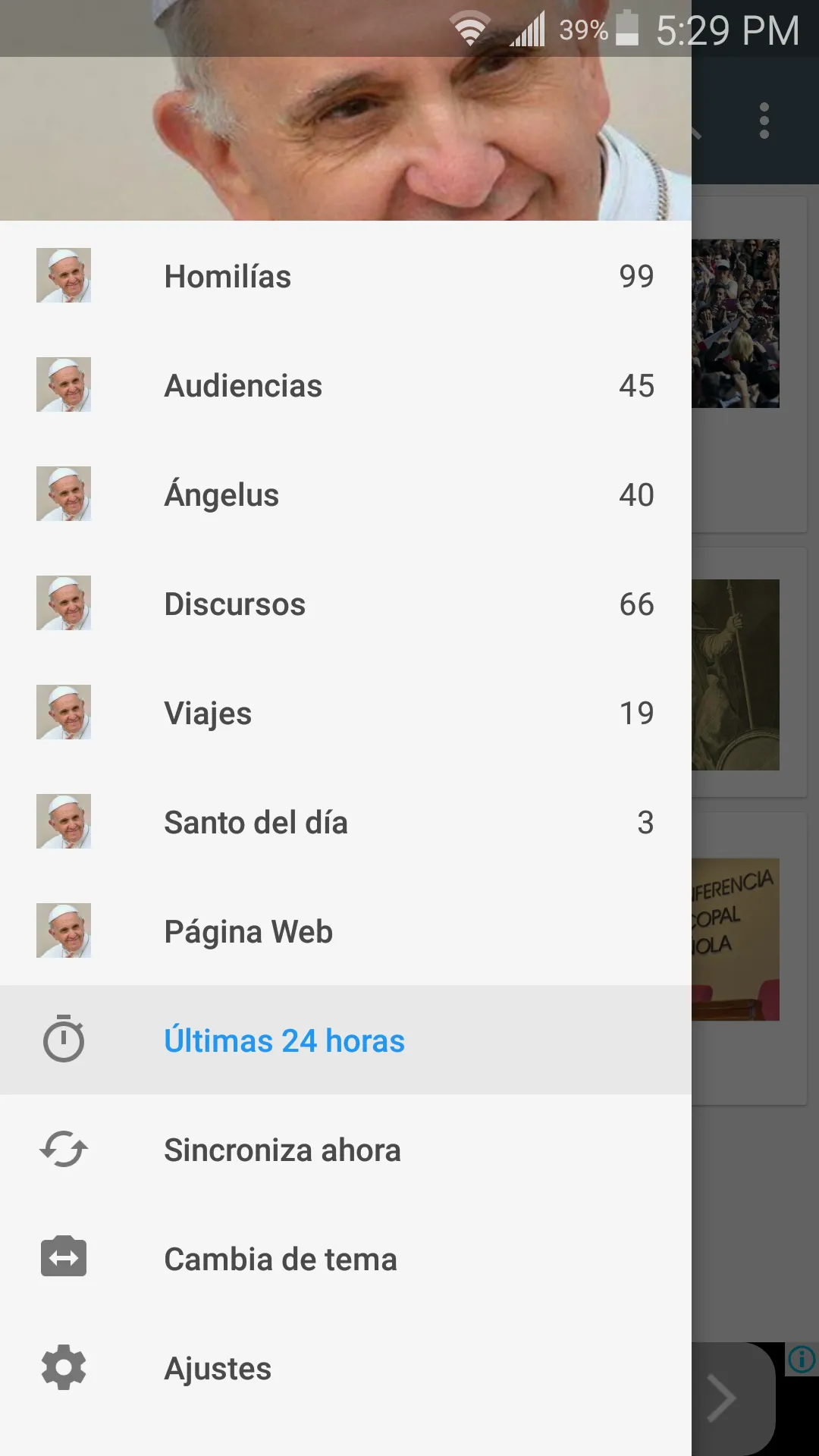 Misa del Papa Francisco | Indus Appstore | Screenshot