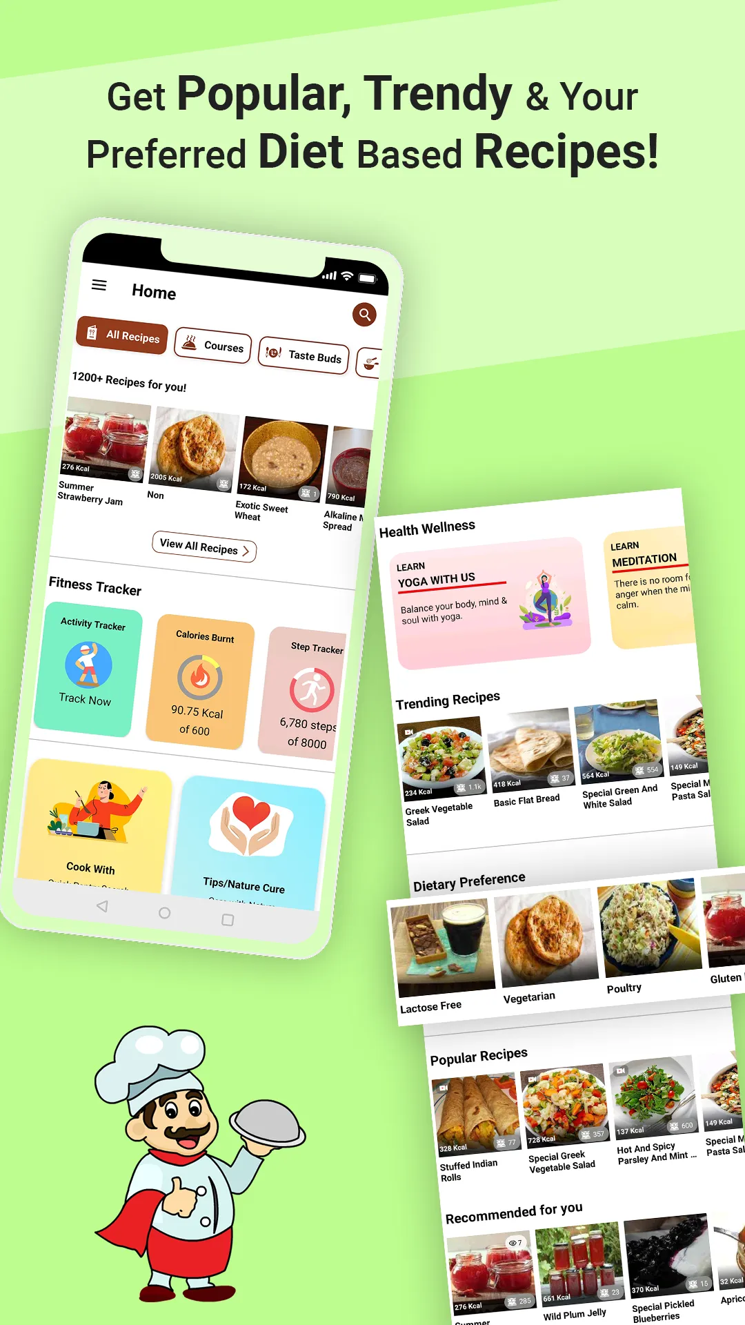 1500+ Popular Recipes Offline | Indus Appstore | Screenshot