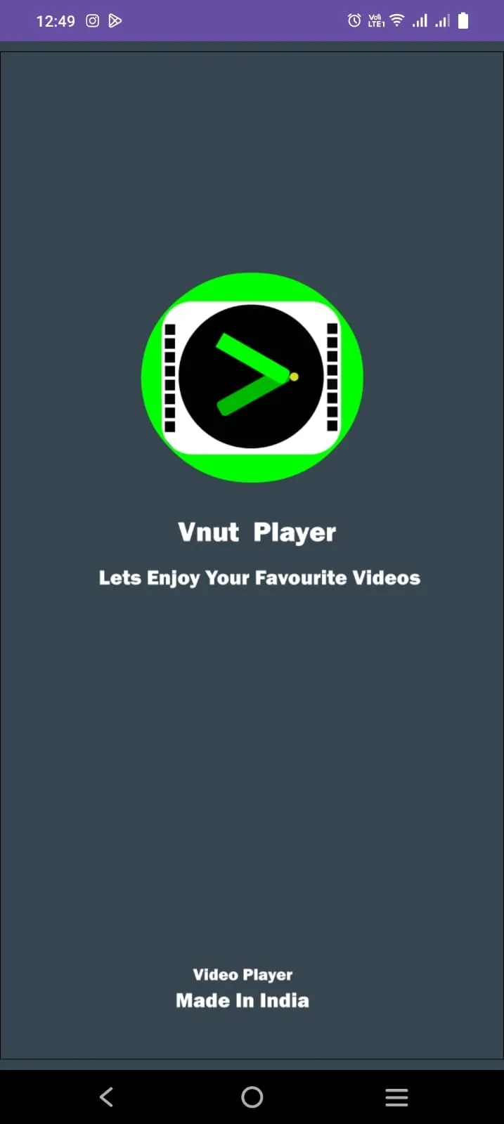 Vnut Player : Video Player | Indus Appstore | Screenshot