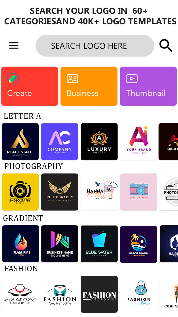 Logo Maker : 3D Logo Designer | Indus Appstore | Screenshot