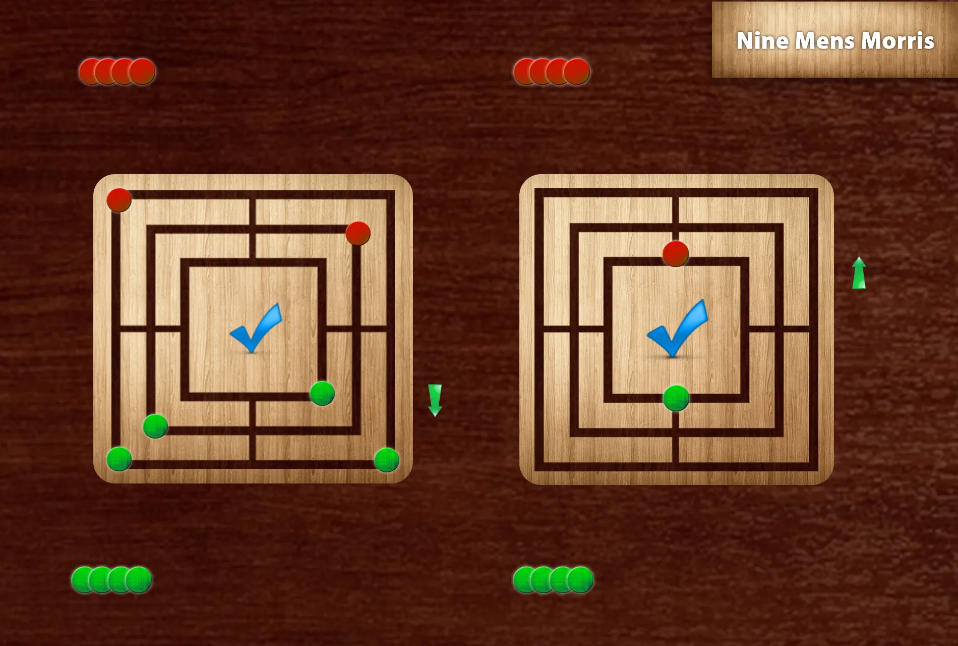 Nine Men's Morris Game | Indus Appstore | Screenshot