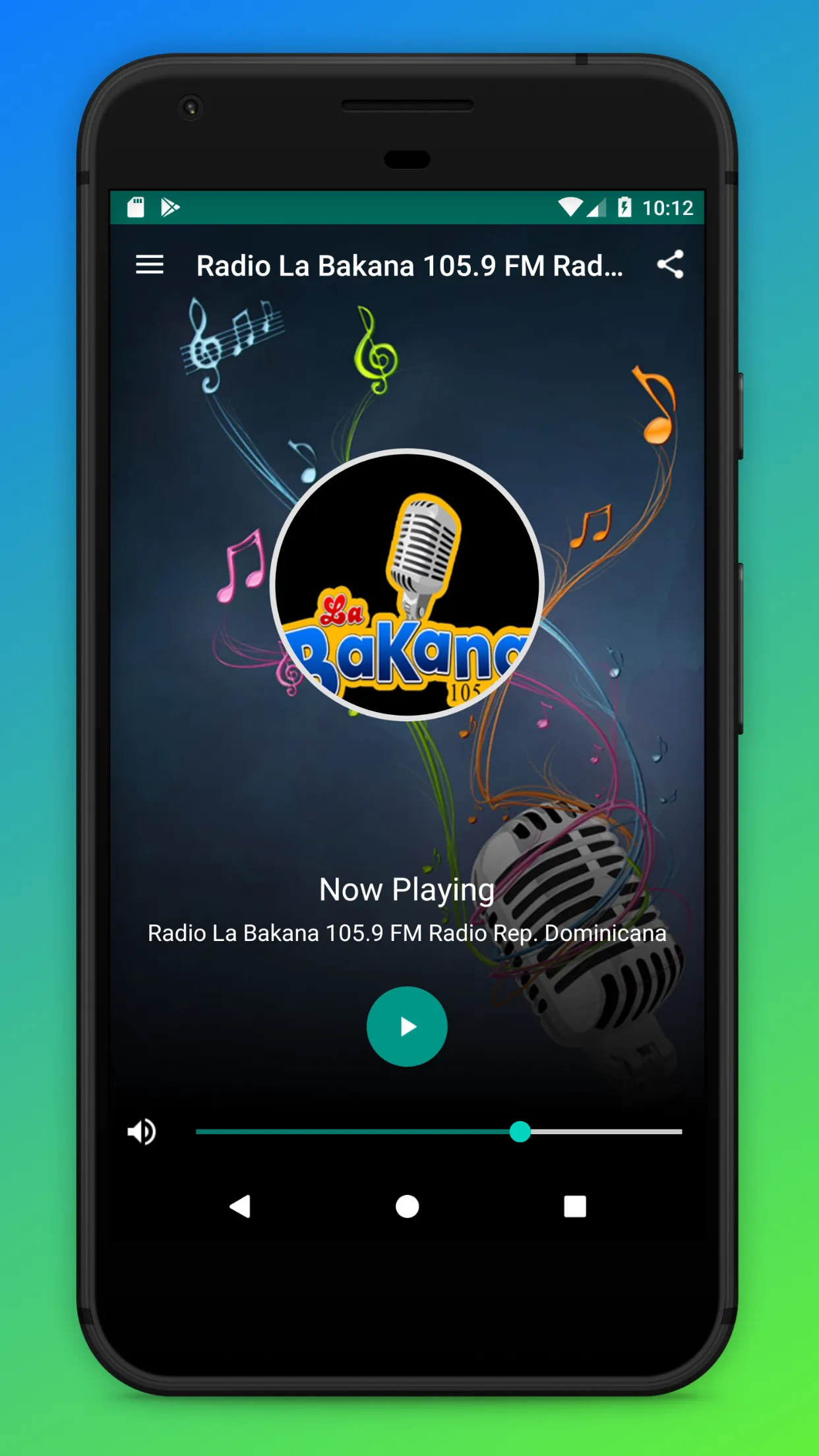 La Bakana 105.9 FM Radio App | Indus Appstore | Screenshot