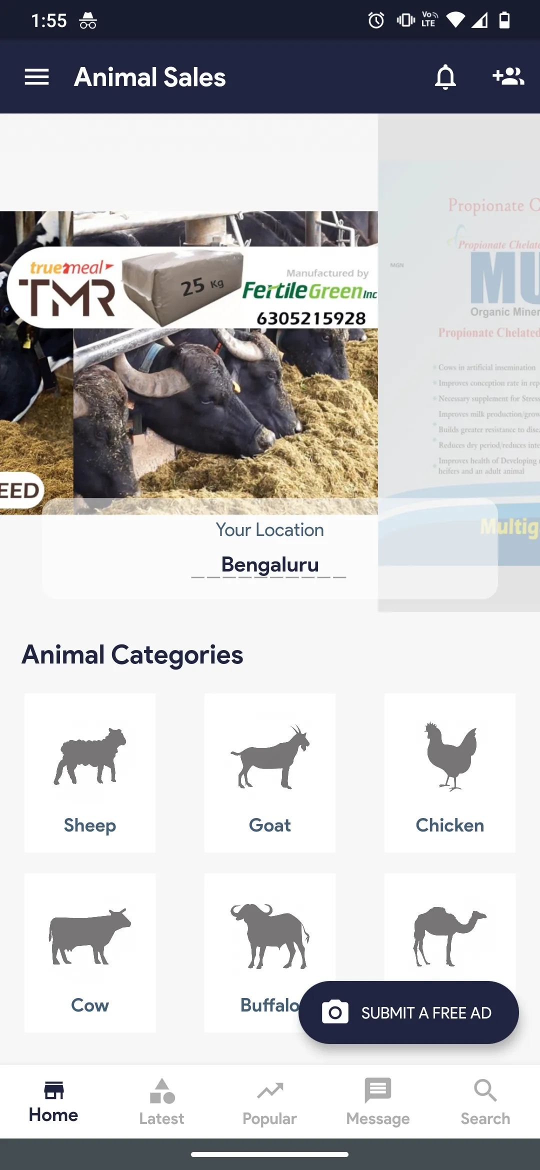 Animal Sales (Buy and Sell) | Indus Appstore | Screenshot