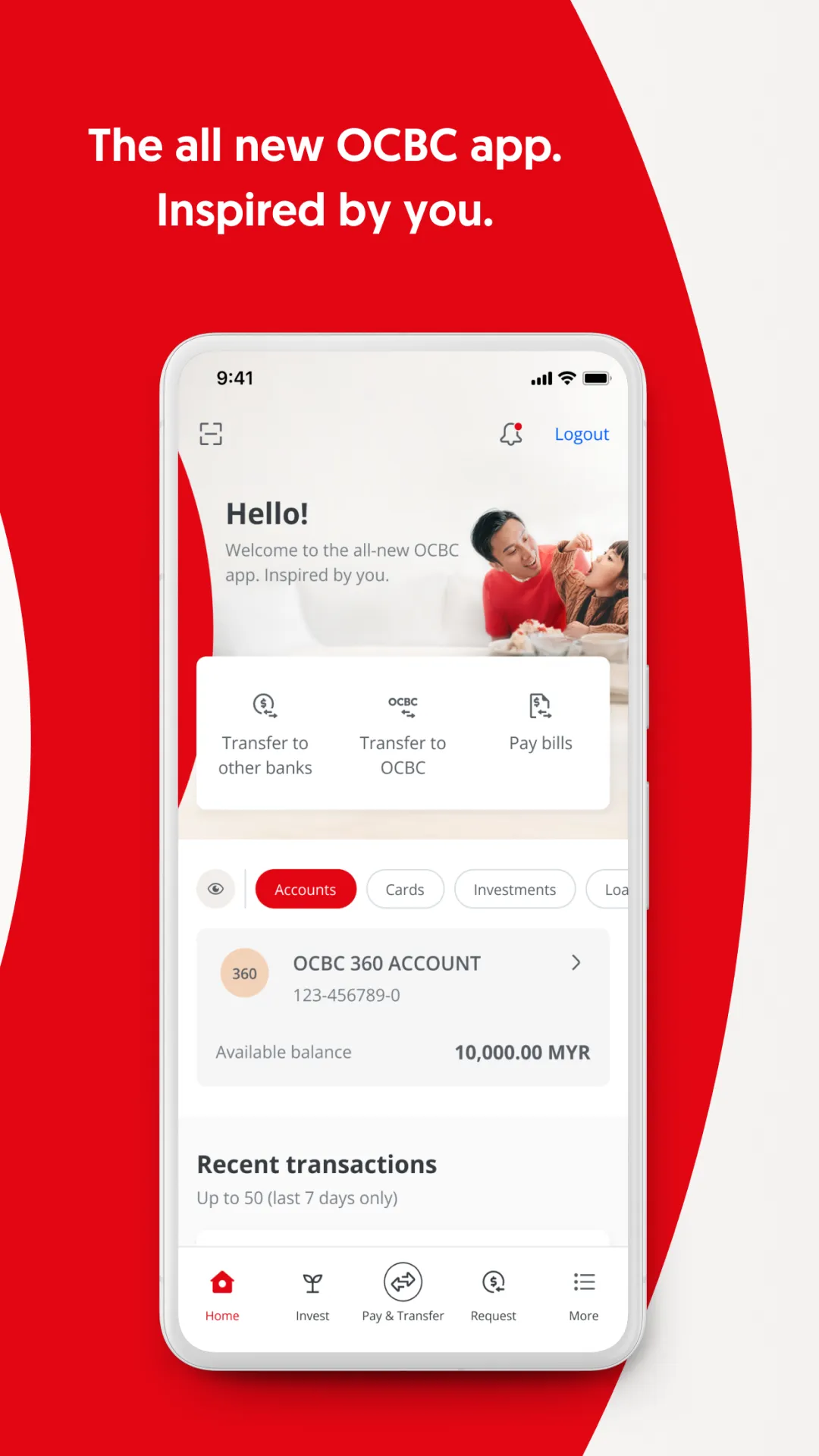 OCBC Malaysia | Indus Appstore | Screenshot