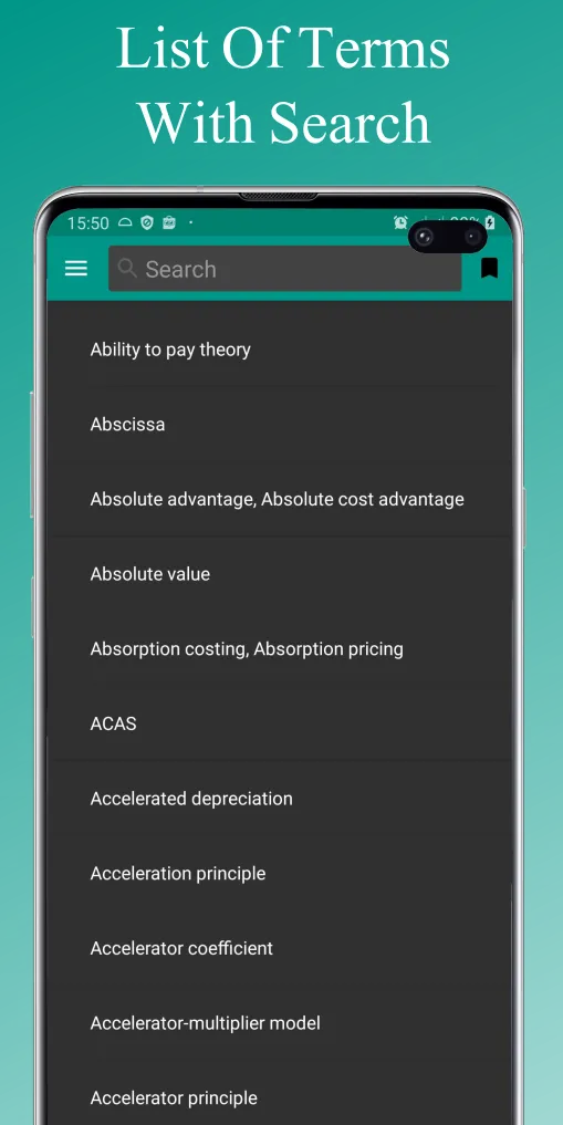 Dictionary of Economics | Indus Appstore | Screenshot