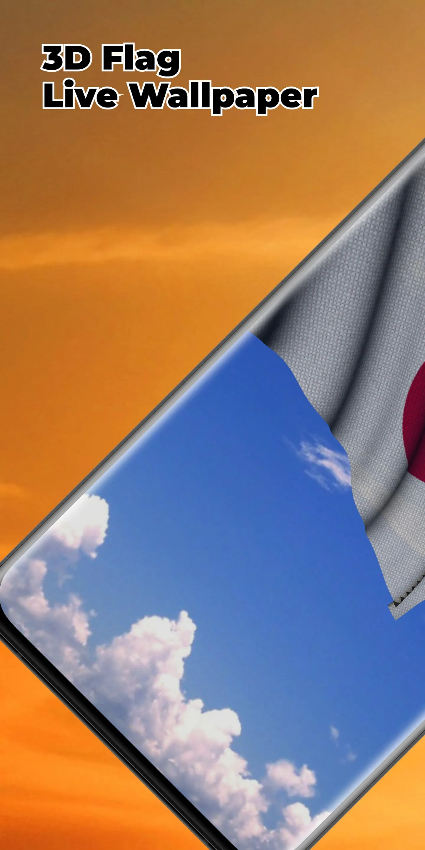 Japan Flag Live Wallpaper | Indus Appstore | Screenshot