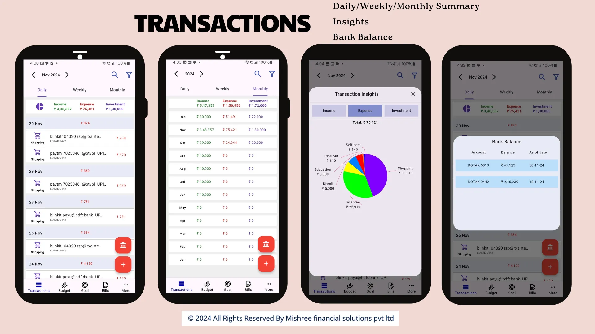 Mishree—Track Expense & Budget | Indus Appstore | Screenshot