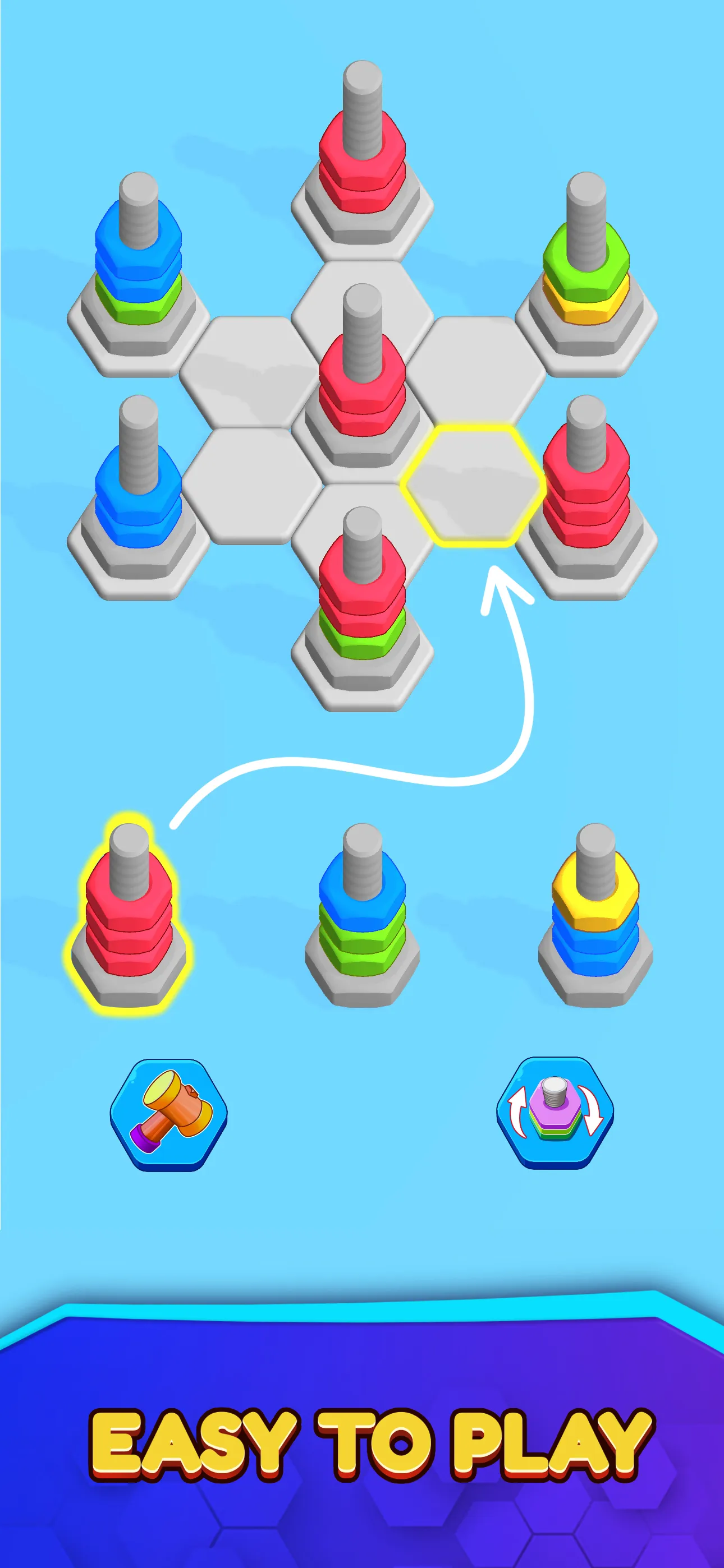 Nut Sort - Color Match | Indus Appstore | Screenshot