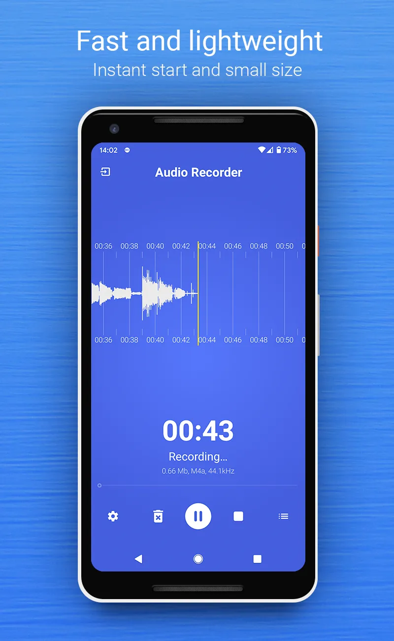 Audio Recorder | Indus Appstore | Screenshot