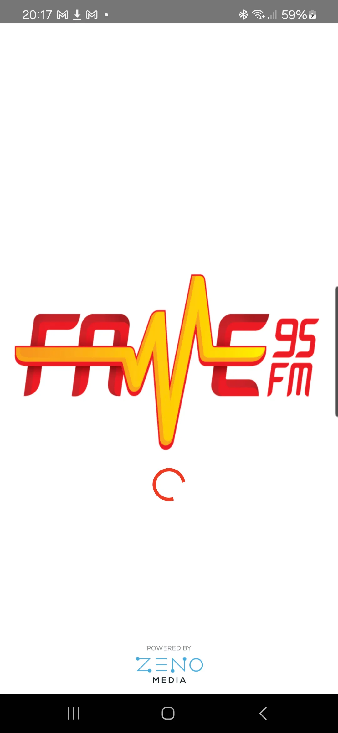 FAME 95 FM | Indus Appstore | Screenshot