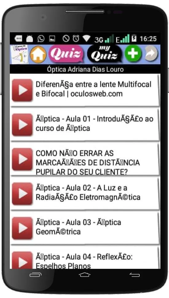 CURSO DE ÓPTICA | Indus Appstore | Screenshot