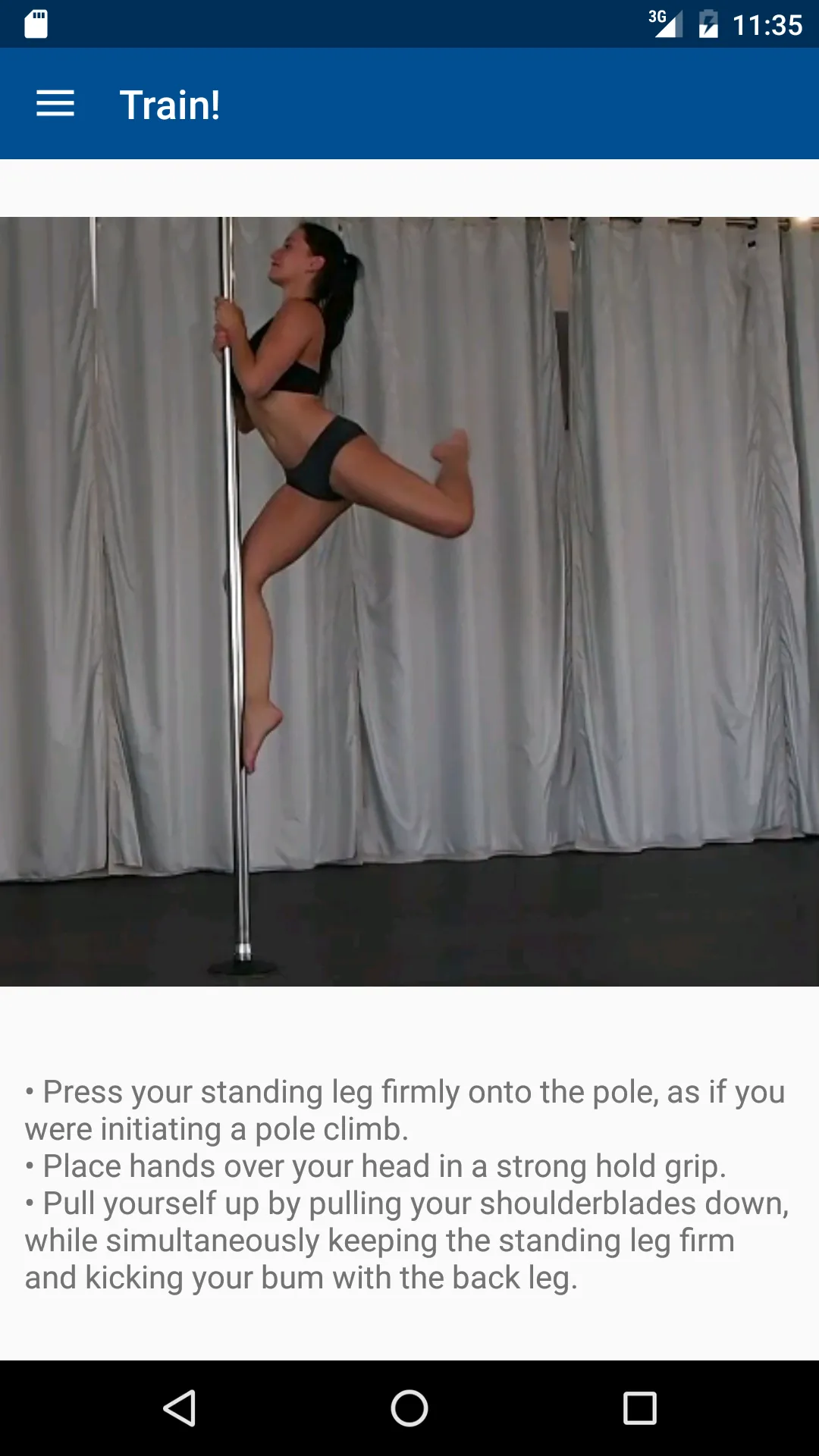 Pole Power App: dance fitness | Indus Appstore | Screenshot