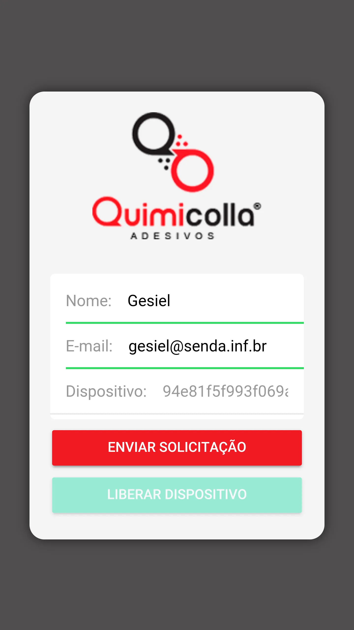 Quimicolla Vendas | Indus Appstore | Screenshot