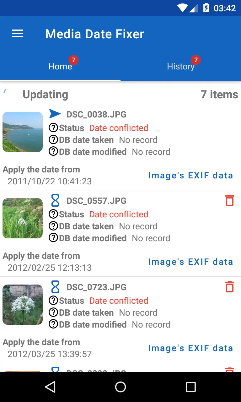 Gallery Rearrange - Date Fixer | Indus Appstore | Screenshot