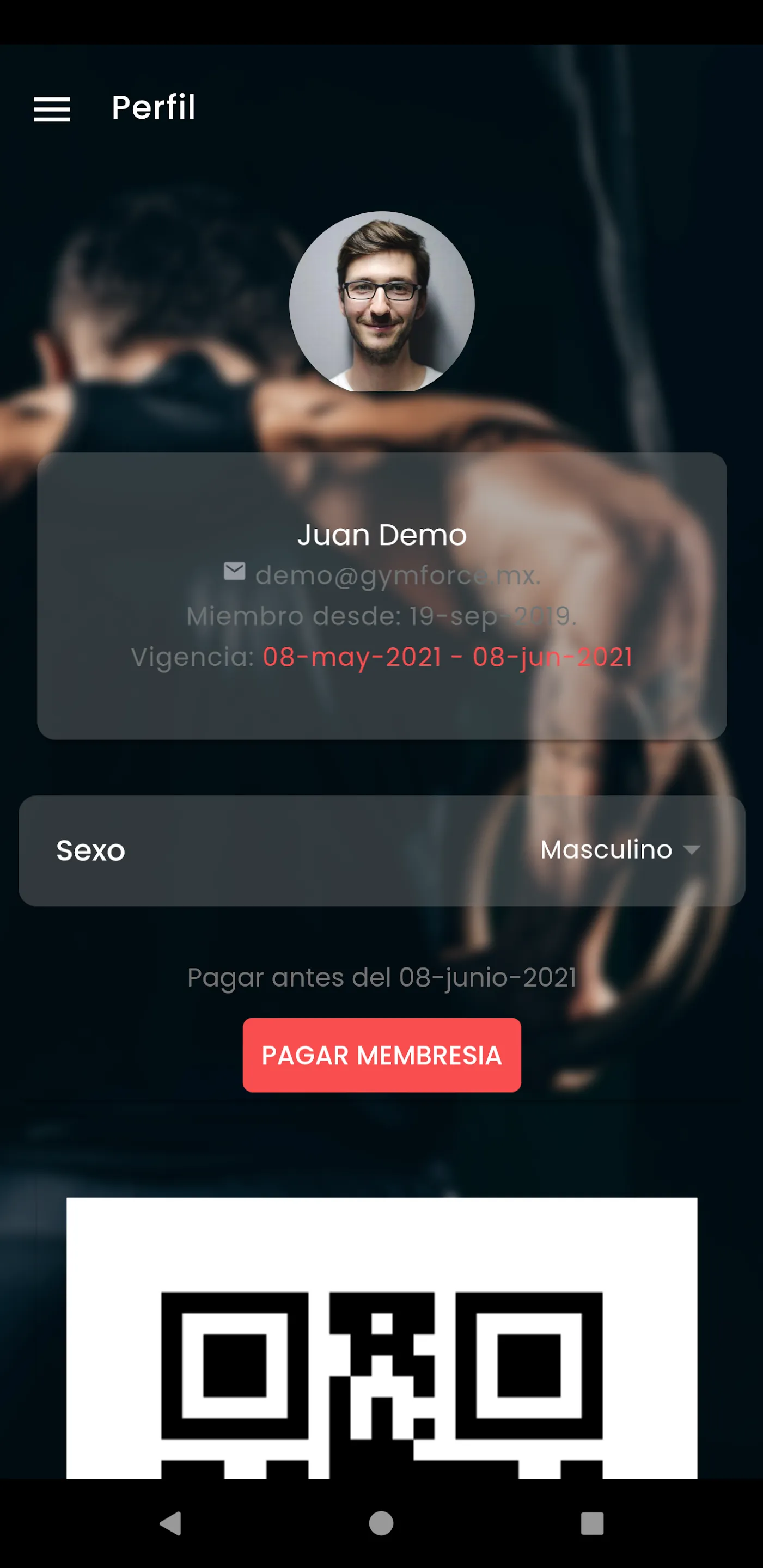 Gymforce Atletas | Indus Appstore | Screenshot