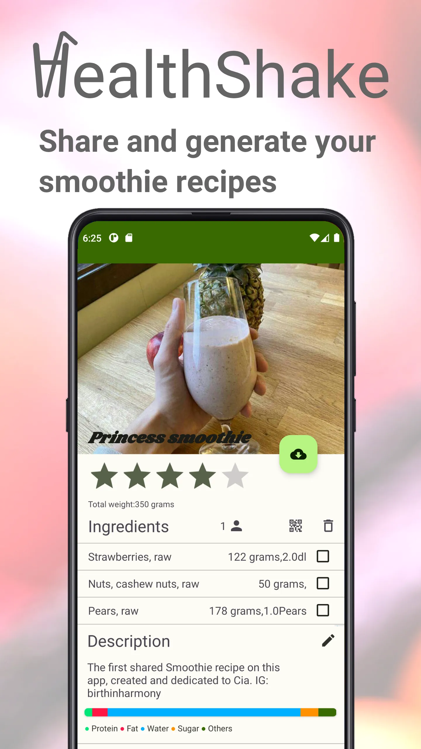 Smoothie Recipes -HealthShake | Indus Appstore | Screenshot