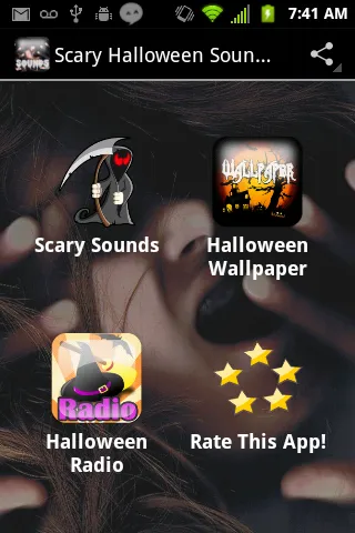 Scary Halloween Horror Sounds | Indus Appstore | Screenshot