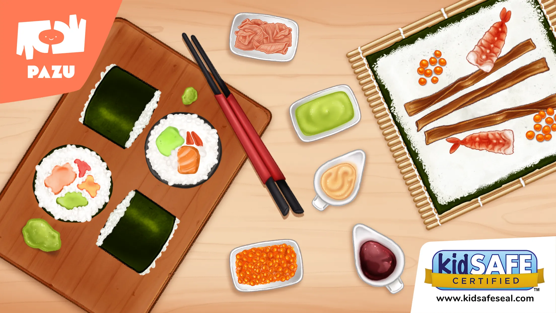 Sushi Maker Kids Cooking Games | Indus Appstore | Screenshot