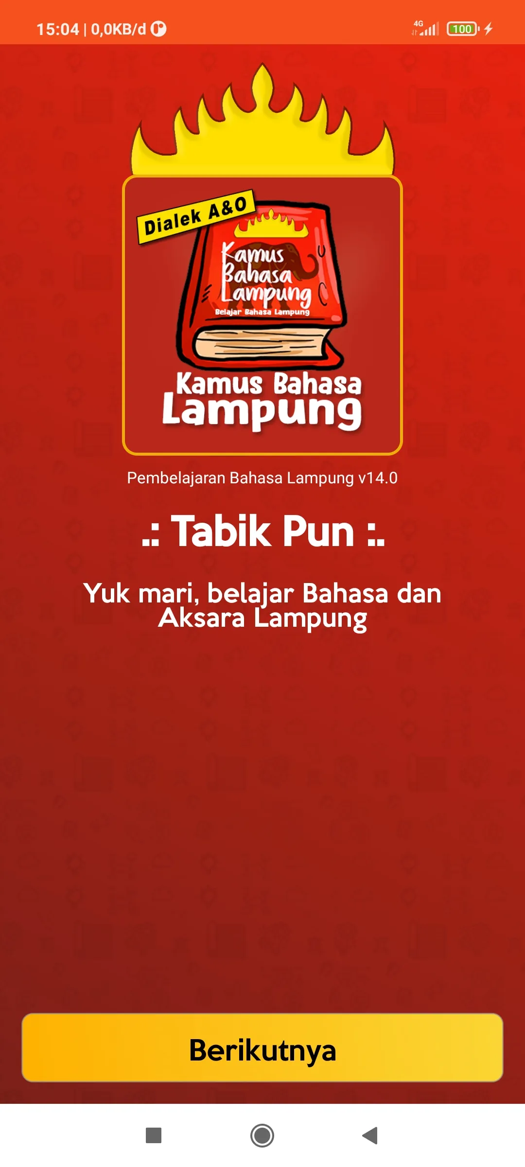 Kamus Bahasa Lampung | Indus Appstore | Screenshot