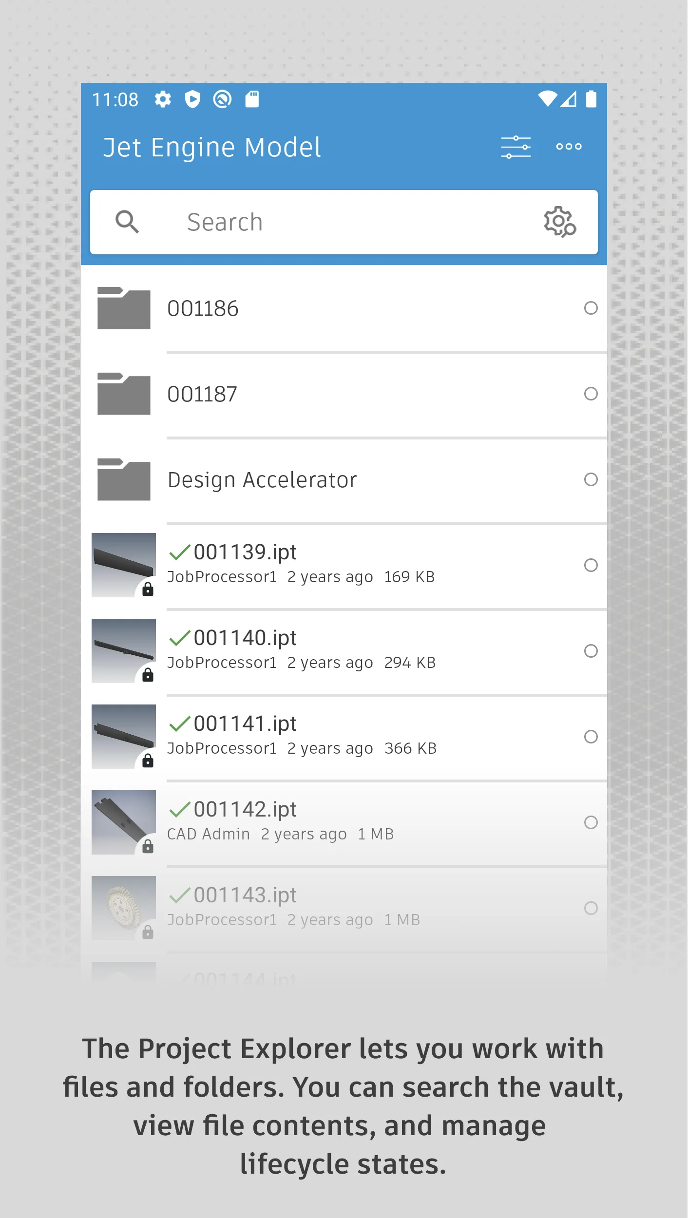 Autodesk Vault Mobile | Indus Appstore | Screenshot