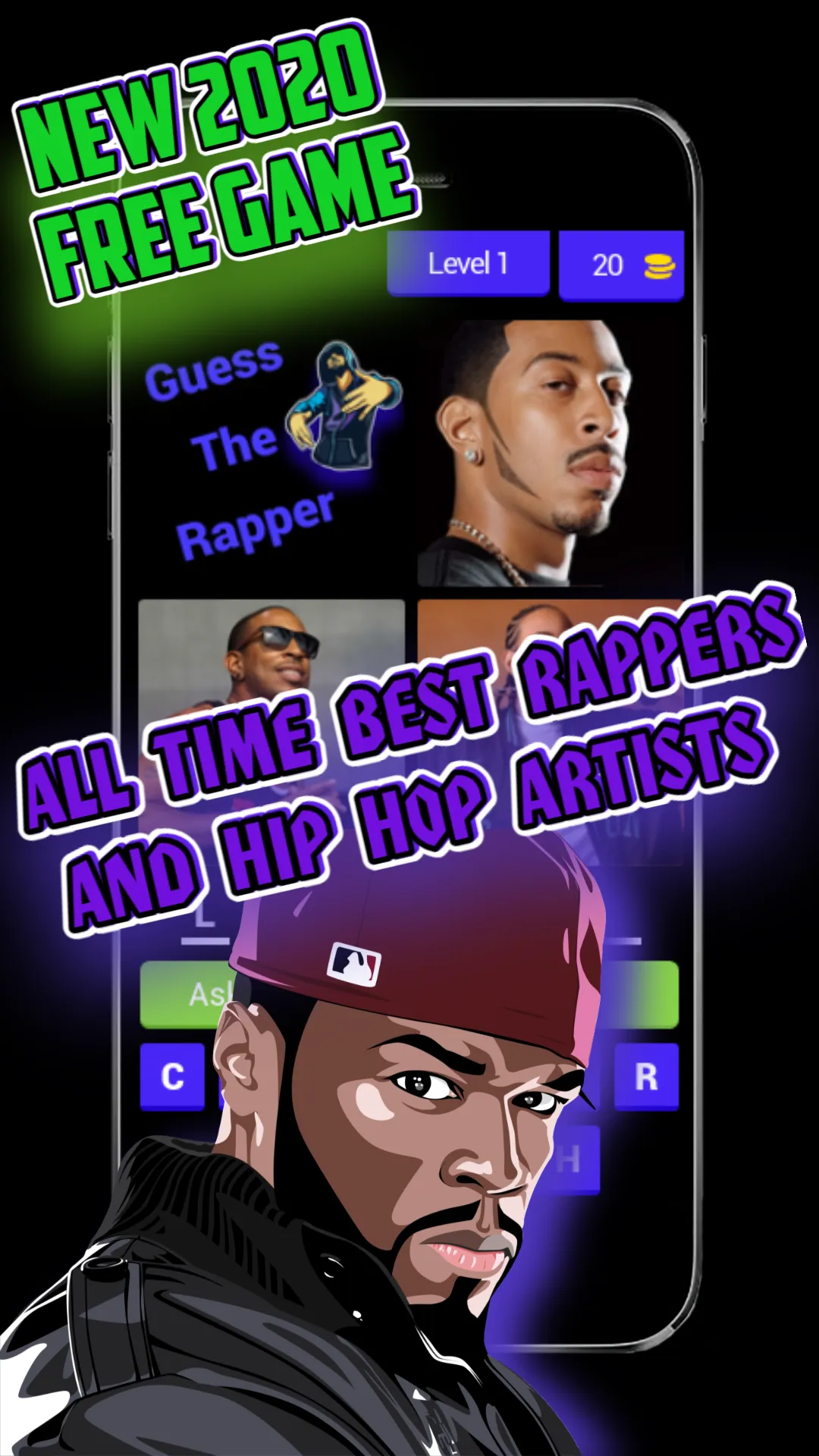 Music Quiz - Guess The Rapper | Indus Appstore | Screenshot