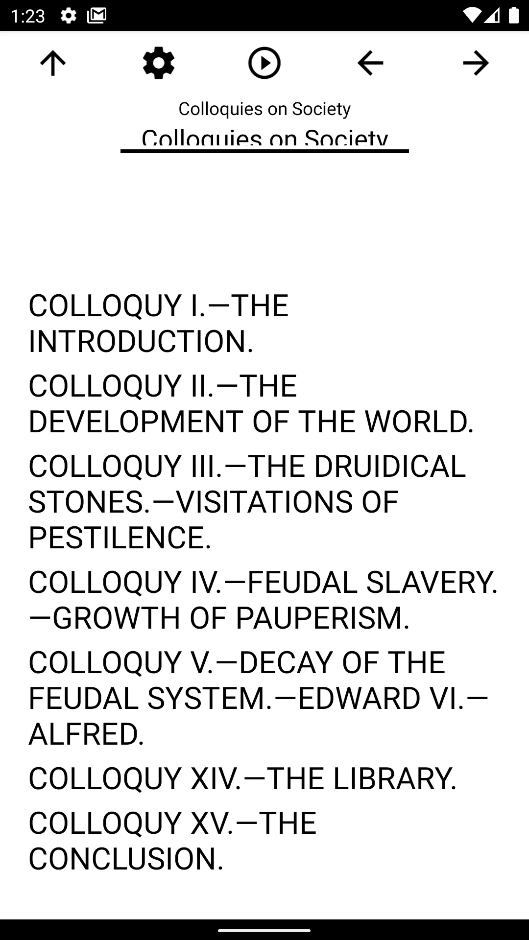 Book, Colloquies on Society | Indus Appstore | Screenshot