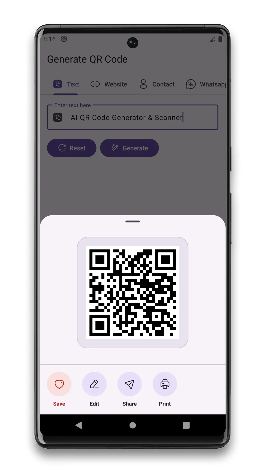 AI QR Code Generator & Scanner | Indus Appstore | Screenshot