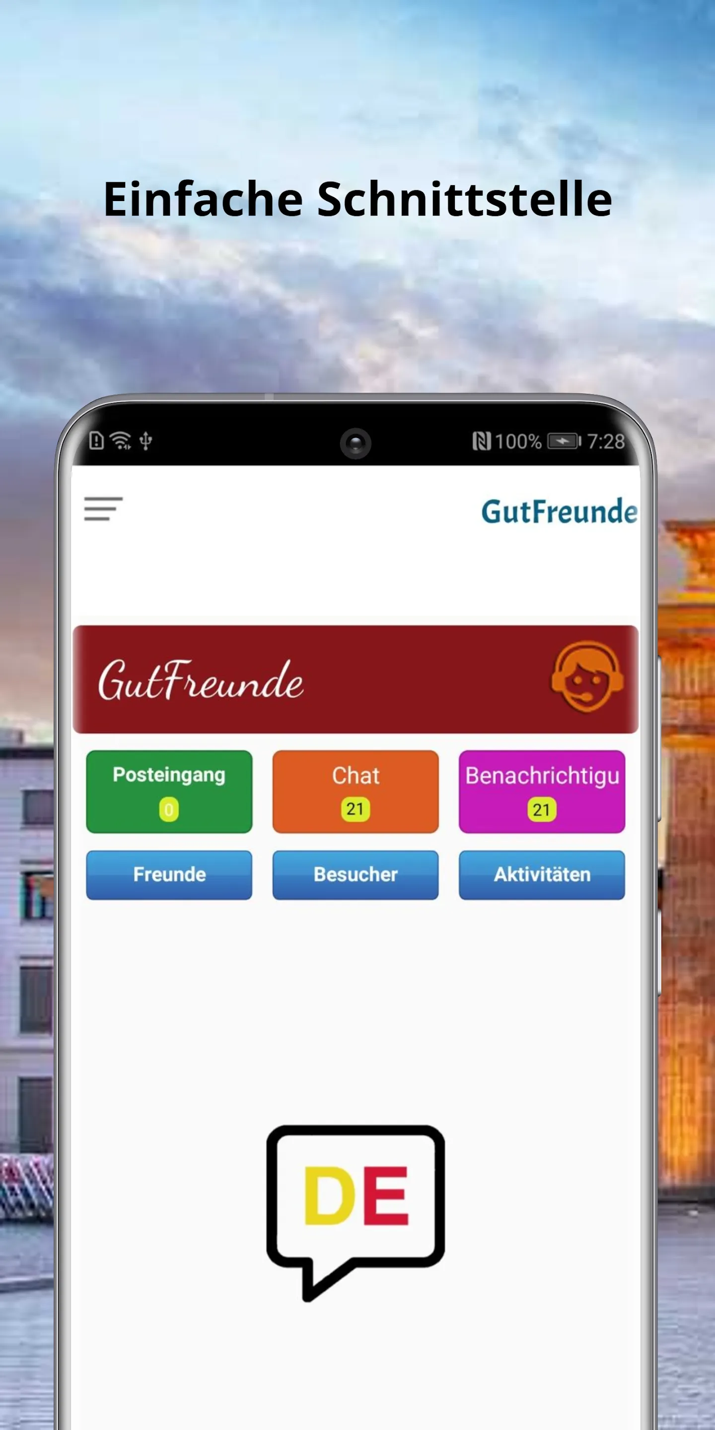 GutFreunde - Deutscher Chat | Indus Appstore | Screenshot