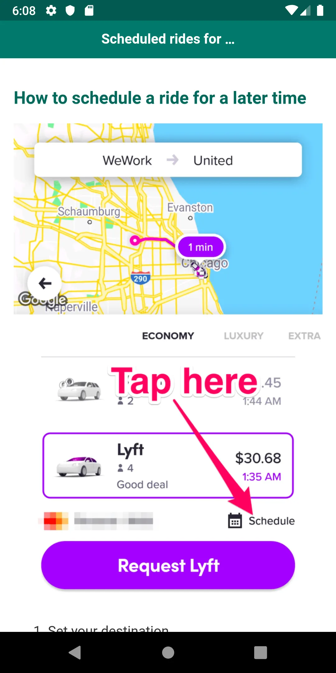 User guide for Lyft | Indus Appstore | Screenshot