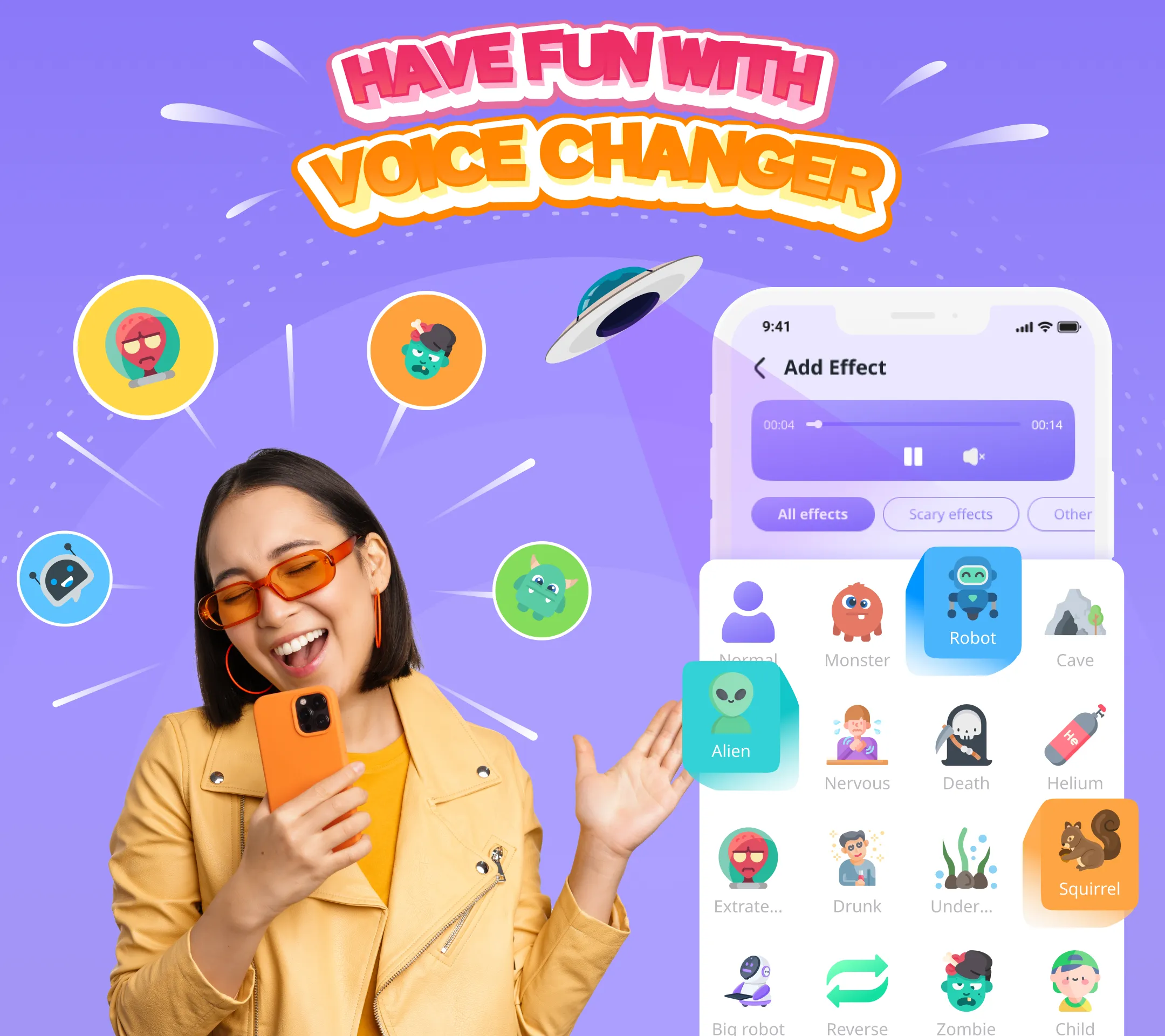 Voice changer & Sound Effects | Indus Appstore | Screenshot