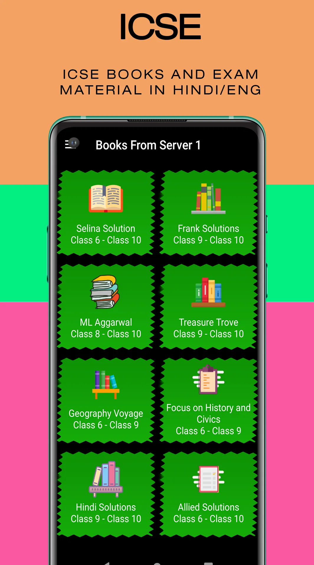 ICSE Solutions Books ISC Notes | Indus Appstore | Screenshot