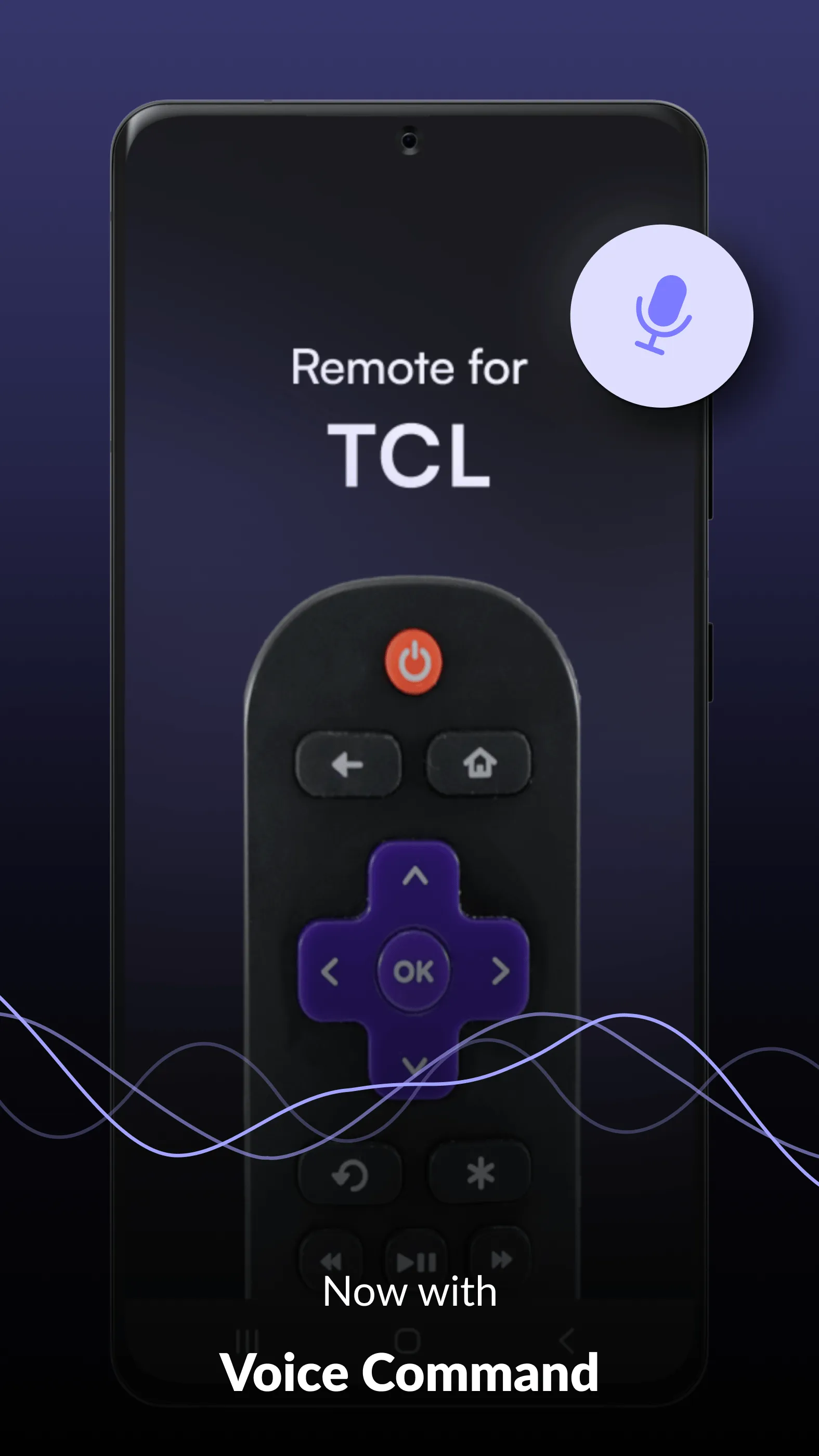 Remote control for TCL TVs | Indus Appstore | Screenshot