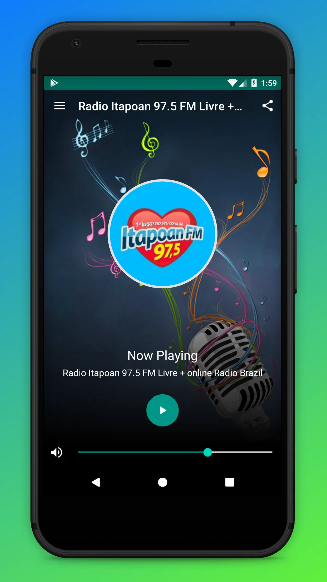 Radio Itapoan FM 97.5 Bahia | Indus Appstore | Screenshot