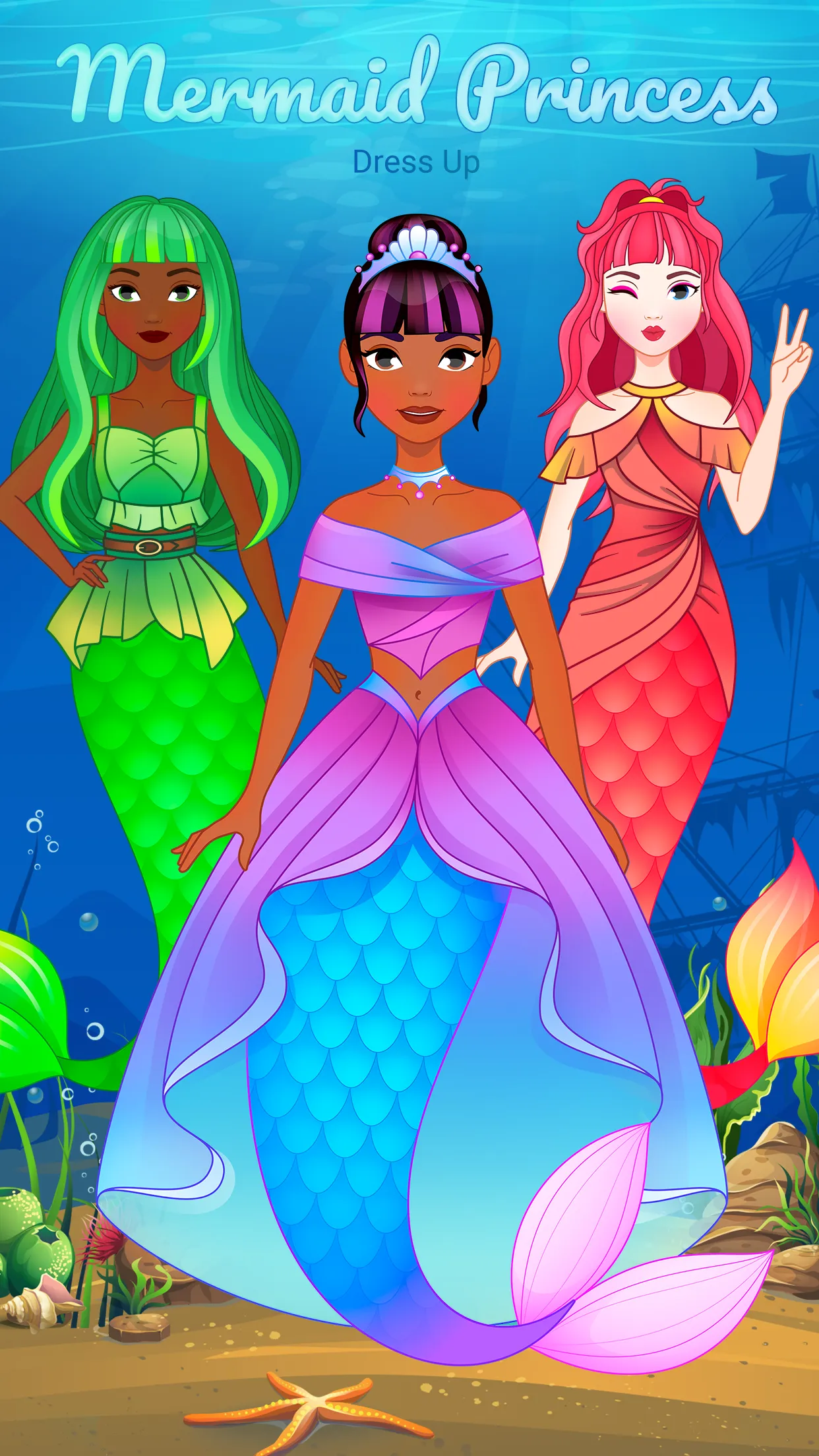 Mermaid Princess Dress Up | Indus Appstore | Screenshot