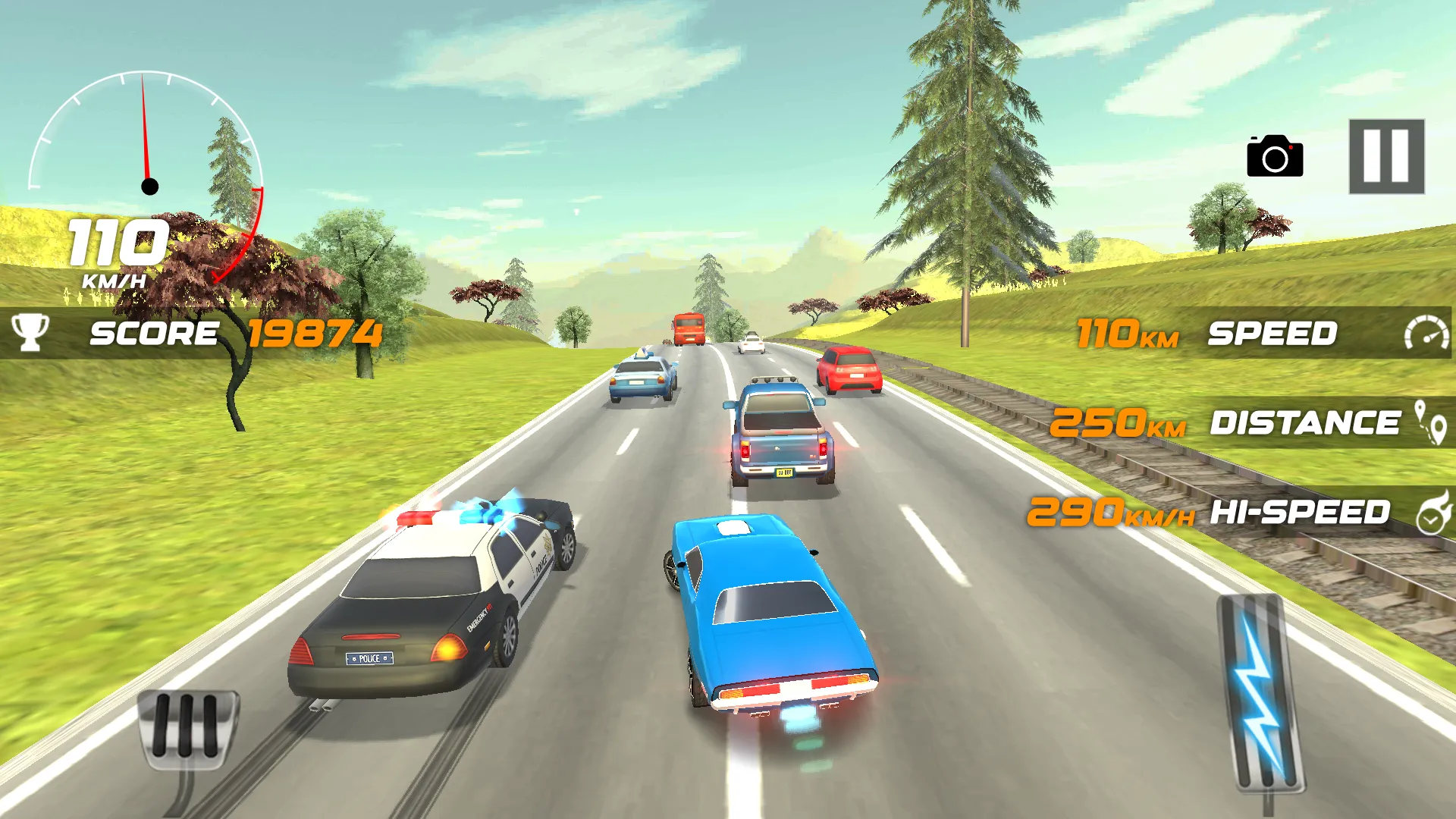 Heavy Traffic Rider Car Game | Indus Appstore | Screenshot
