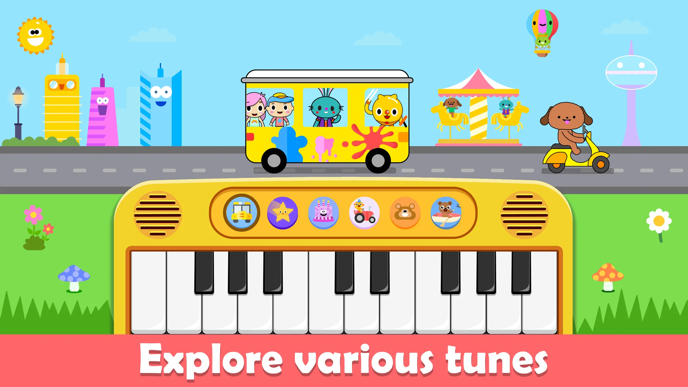Toddler Piano and Music Games | Indus Appstore | Screenshot