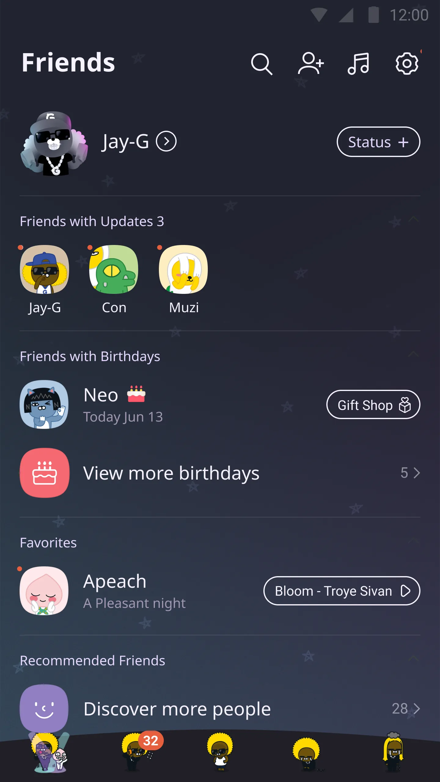 Jay-G - KakaoTalk Theme | Indus Appstore | Screenshot