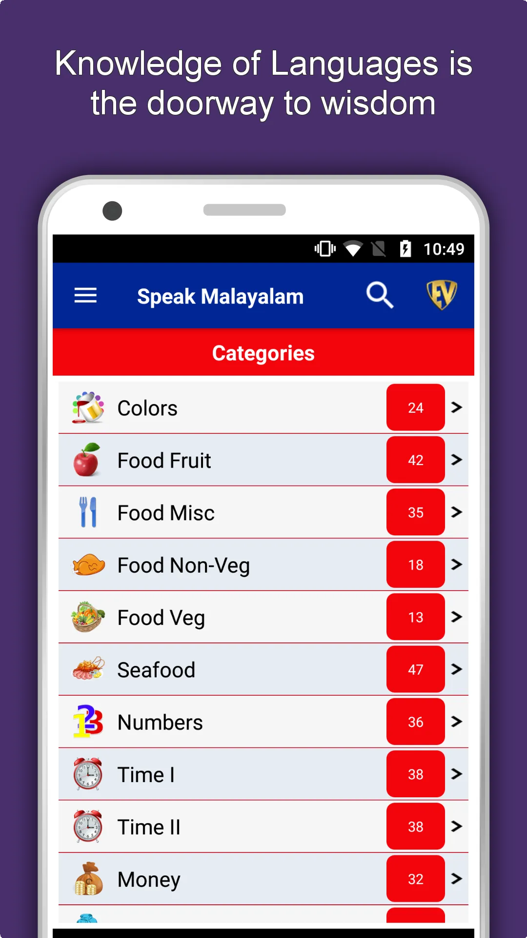 Speak Malayalam : Learn Malaya | Indus Appstore | Screenshot