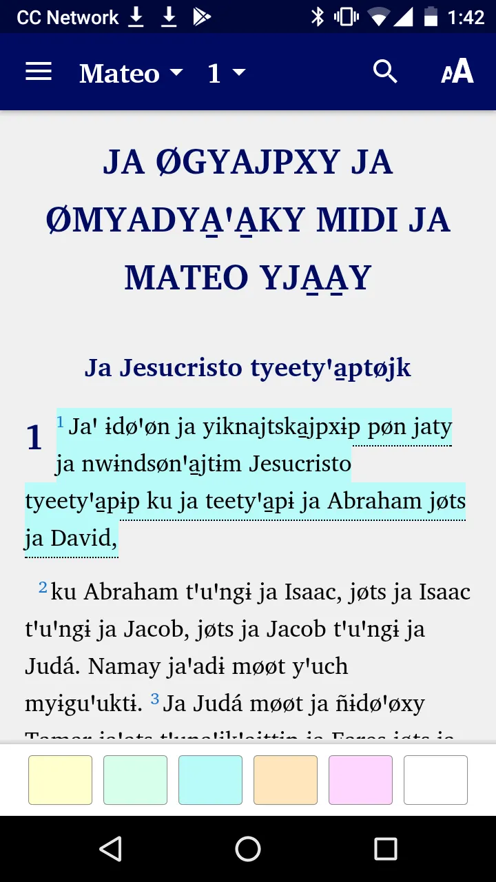 Mixe Tlahuitoltepec Bible | Indus Appstore | Screenshot