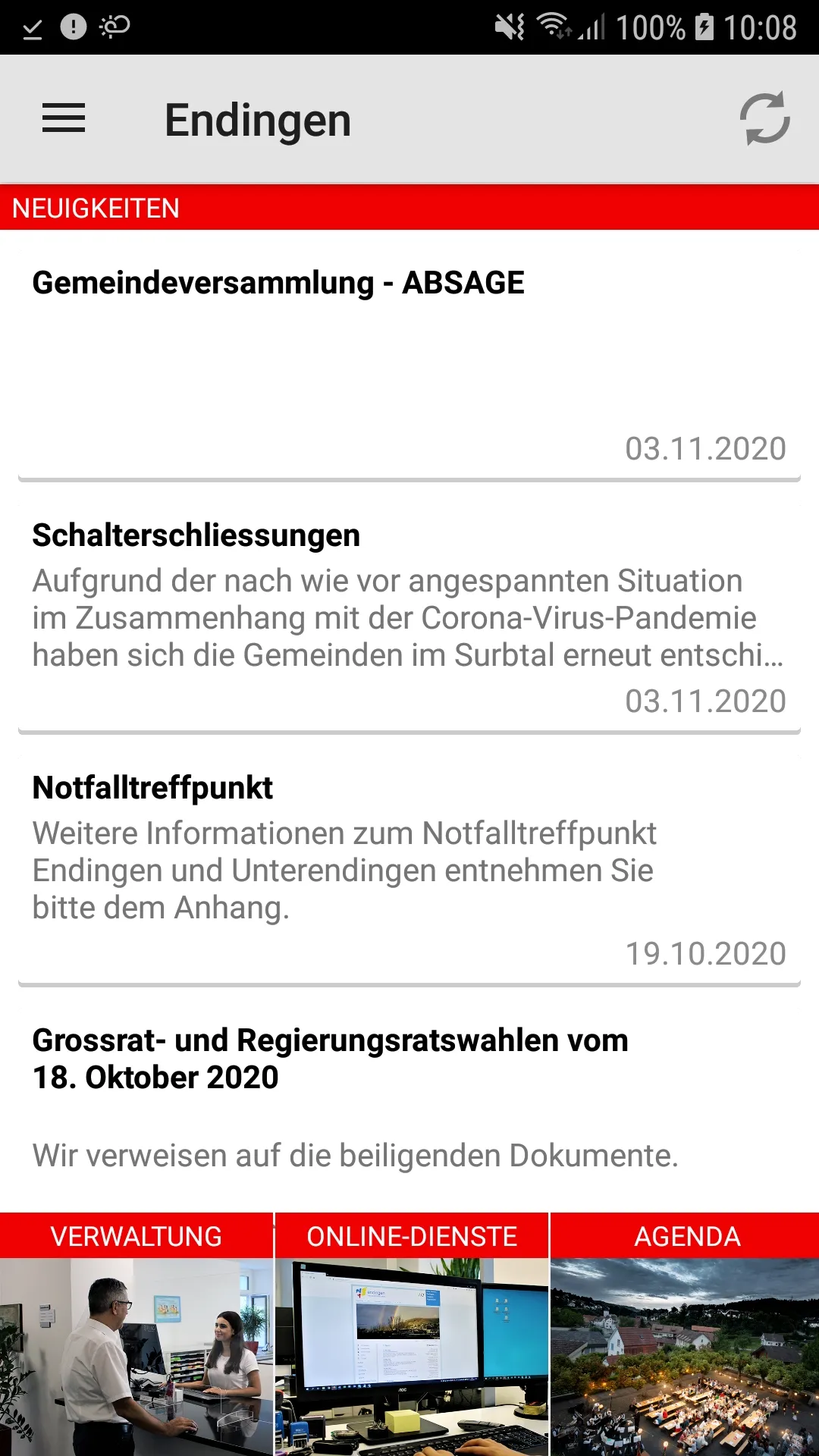 Endingen Gemeinde | Indus Appstore | Screenshot