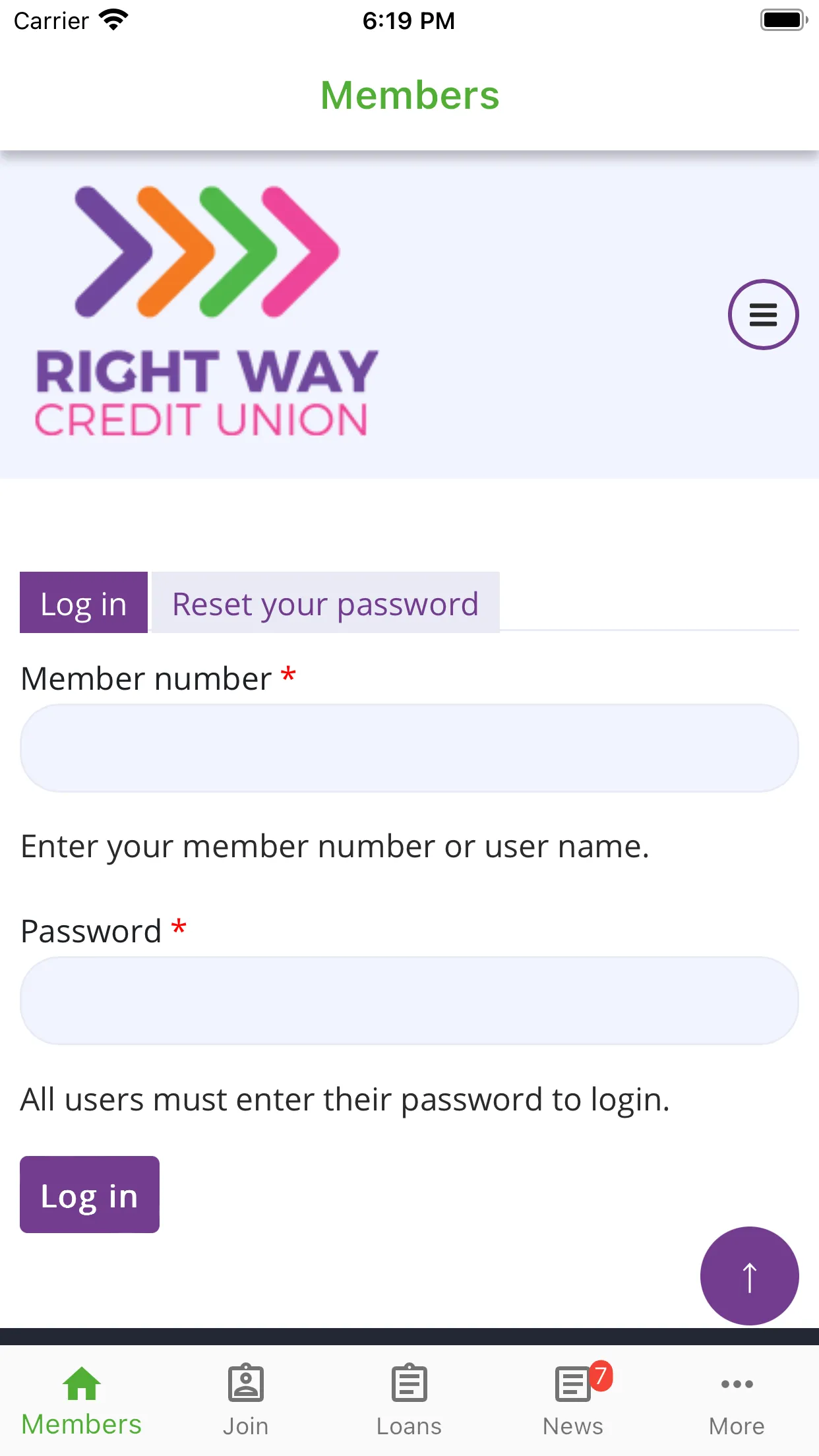 Right Way Credit Union | Indus Appstore | Screenshot