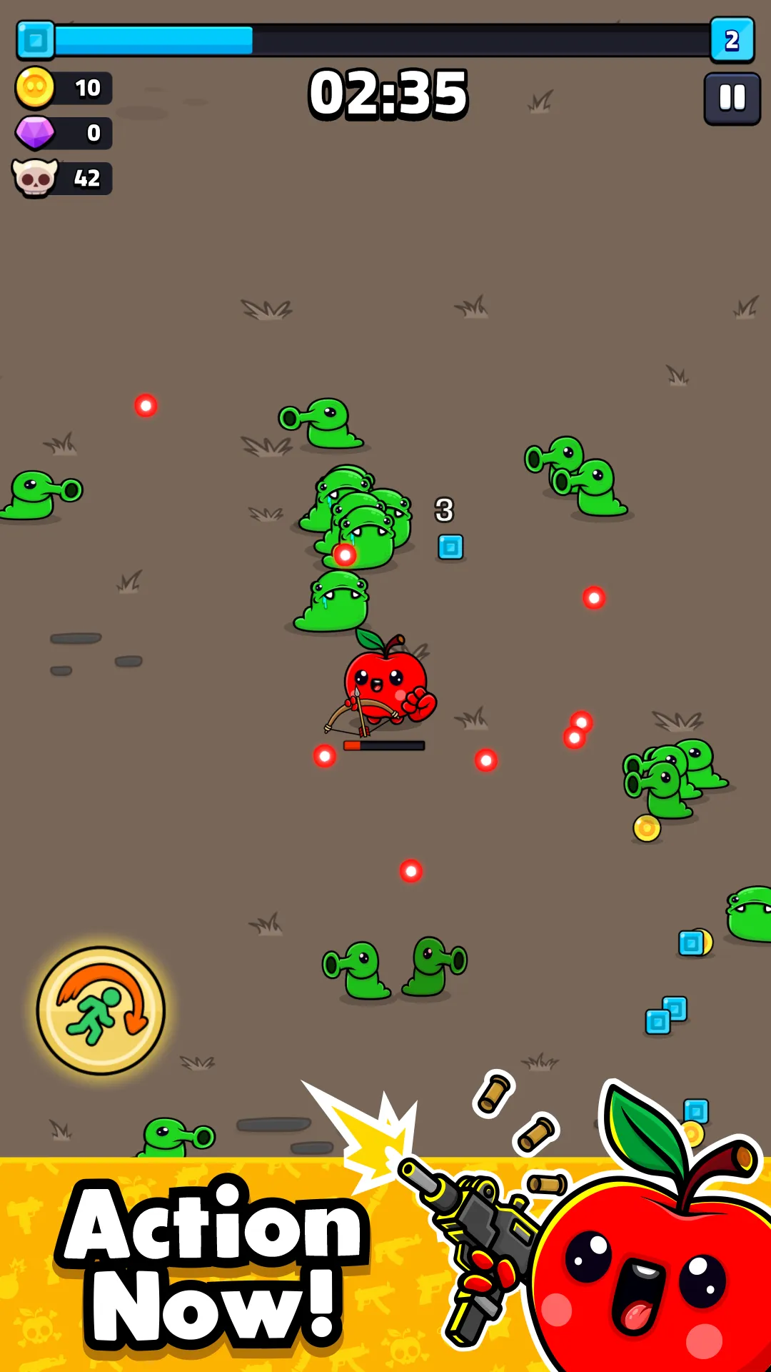 Apple Grapple: Survivor | Indus Appstore | Screenshot