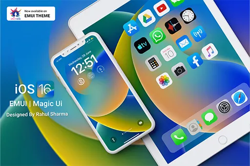 OS 16 EMUI | MAGIC UI THEME | Indus Appstore | Screenshot