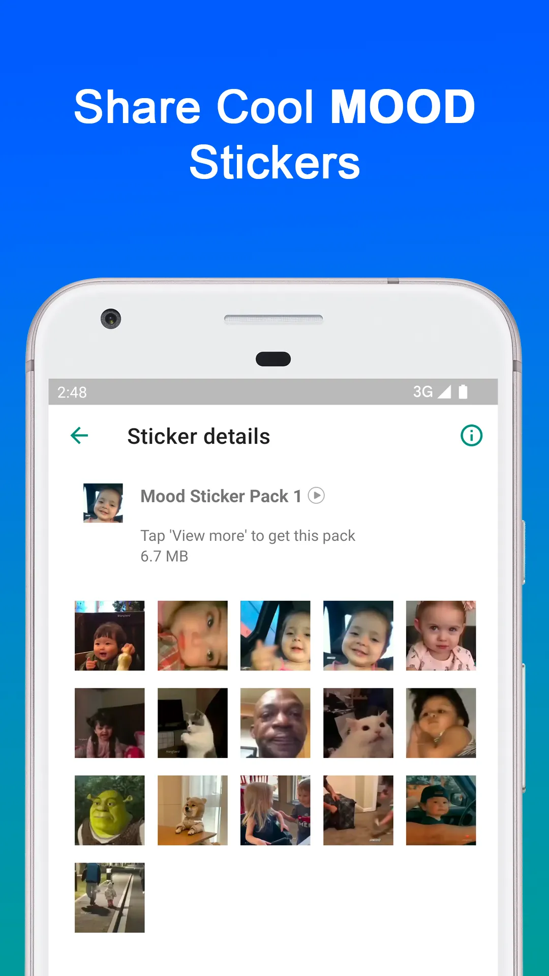 Animated Video Stickers For WA | Indus Appstore | Screenshot