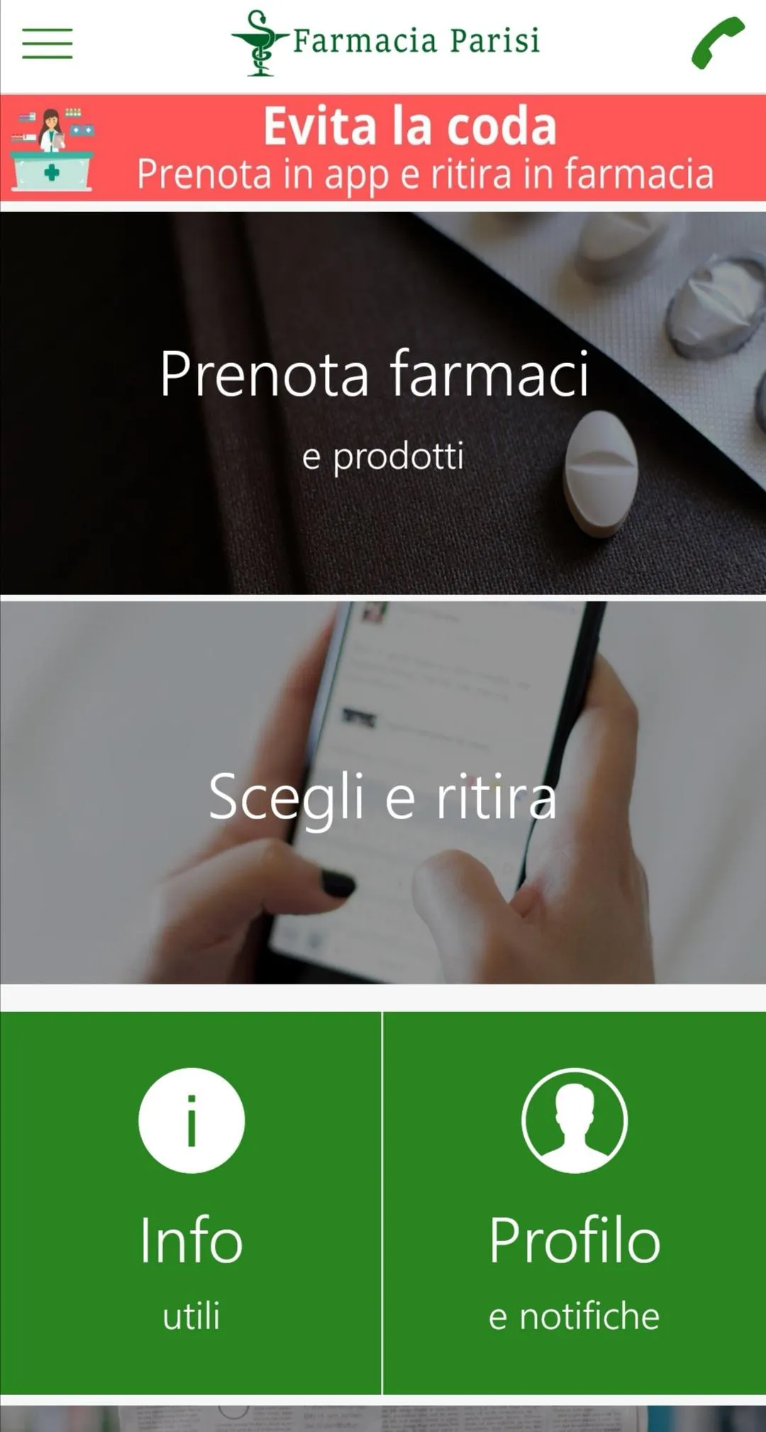 Farmacia Parisi | Indus Appstore | Screenshot