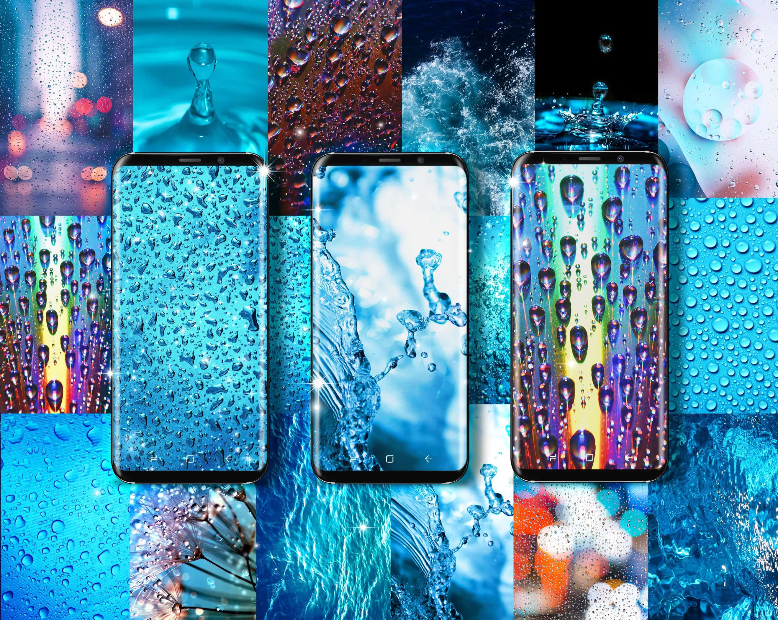 Water drops live wallpaper | Indus Appstore | Screenshot