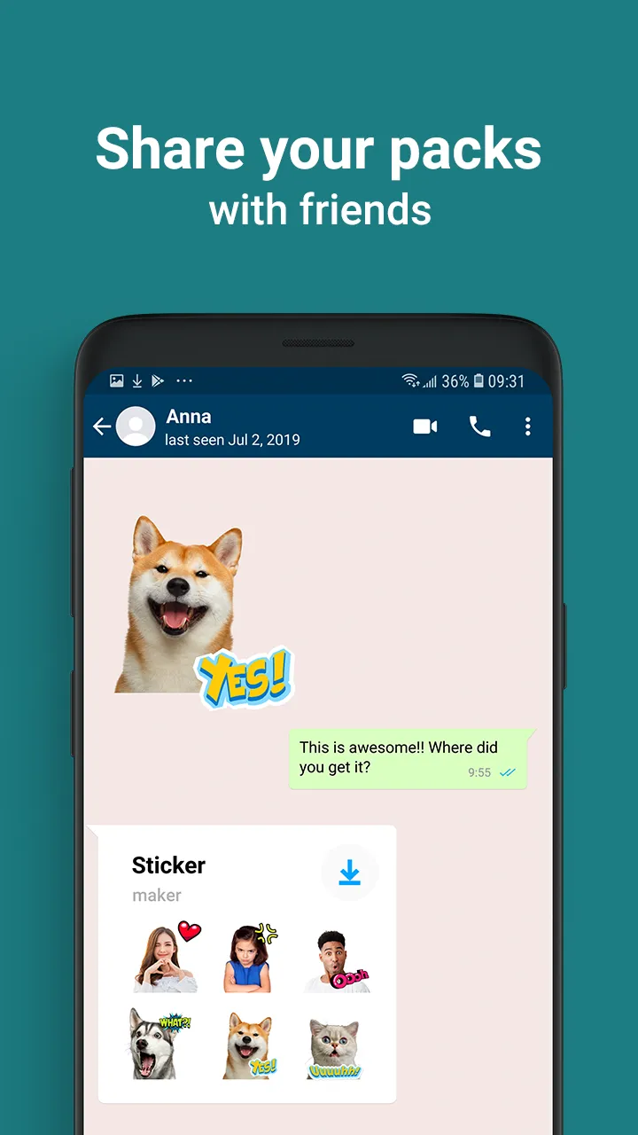 Sticker Maker - DIY Sticker | Indus Appstore | Screenshot