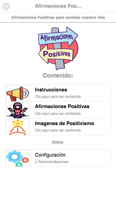 Afirmaciones Positivas | Indus Appstore | Screenshot